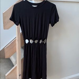 Black cutout dress!